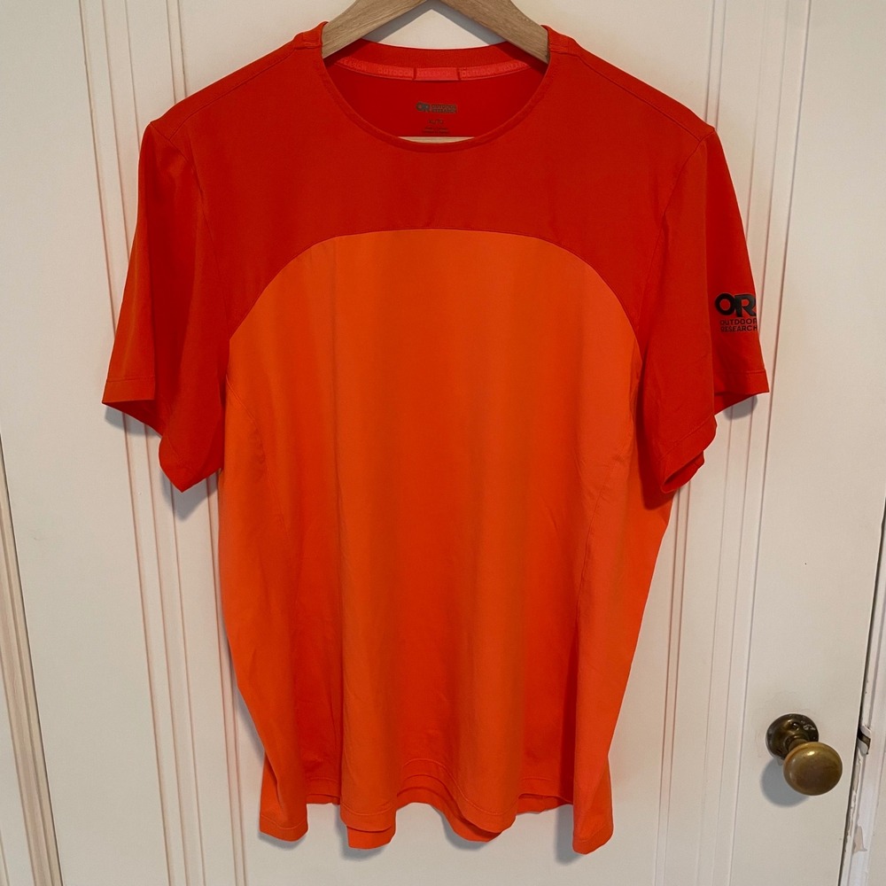 Outdoor Research Freewheel MTB Short Sleeve T-Shirt Jersey XL - Picture 2 of 4